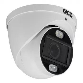 BCS BCS-EA45VSR8L6 5MP HD Analog Bullet Kamera mit motorischem Varifokalobjektiv, 80m Smart IR, 120dB True WDR, IP67