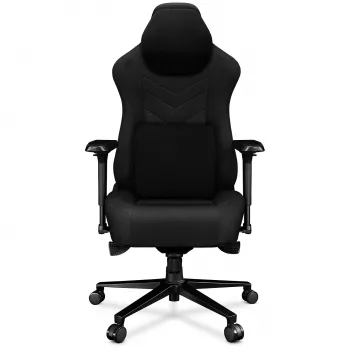 YUMISU 2053 Magnetic Bürostuhl, Stoffbezug, schwarz (Y-2053F-BB-M)