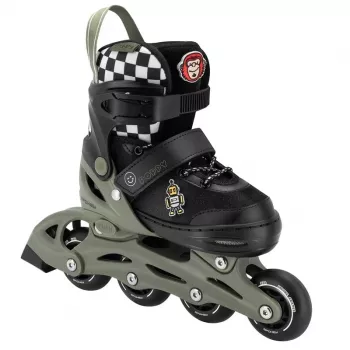 SPOKEY POPPY Kinder-Inlineskates 31-34 Grün/Schwarz