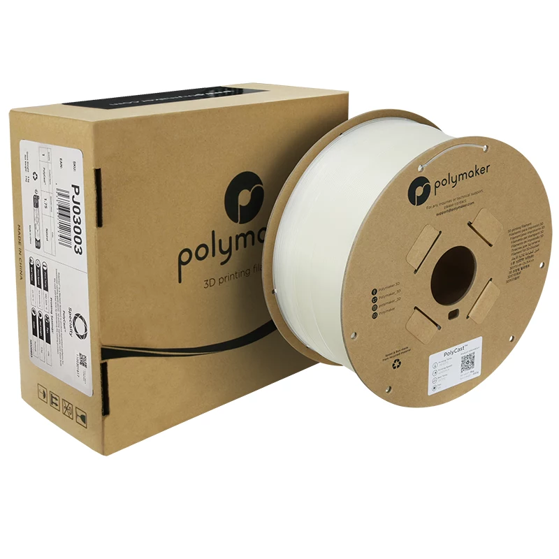 Polymaker PolyCast PVB 3D-Drucker-Filament, 1,75 mm, 3 kg, Natural