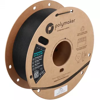 Polymaker HT-PLA-GF 1,75 mm schwarz 1 kg glasfaserverstärktes PLA-Filament