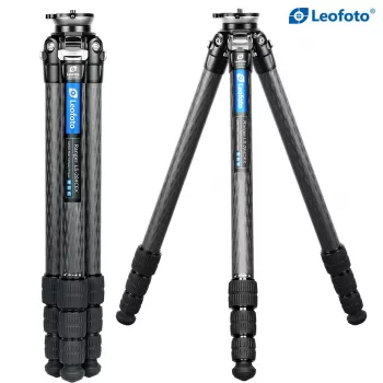 Leofoto LS-284CEX Carbon Fiber Ranger Leveling Stativ mit integrierter Nivellierbasis