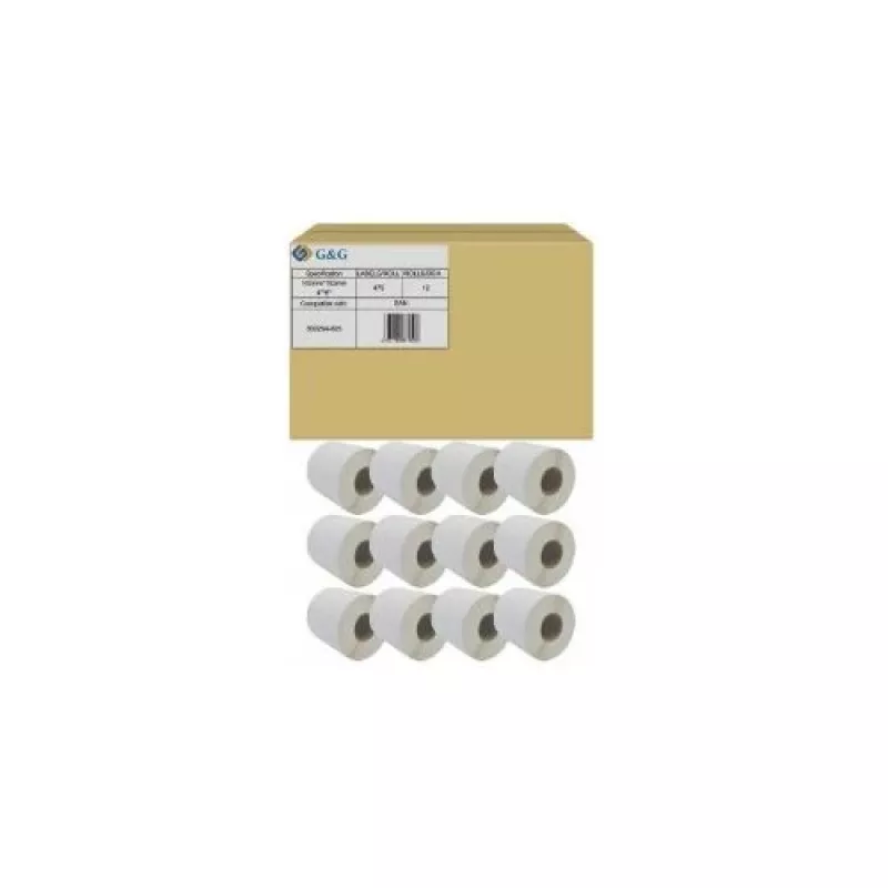 G&G Zebra 800294-605 12x475 Thermotransfer-Etiketten 102x152mm perforiert