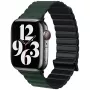 Beline Magnetic Pro Armband für Apple Watch 38/40/41mm Schwarz/Grün