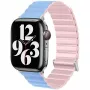 Beline Magnetic Pro Armband für Apple Watch 42/44/45/49mm Pink/Sierra Blue