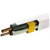 IVENSIS IPDT60 Weißer Installationskabelkanal 60x40 mm 2 m PVC