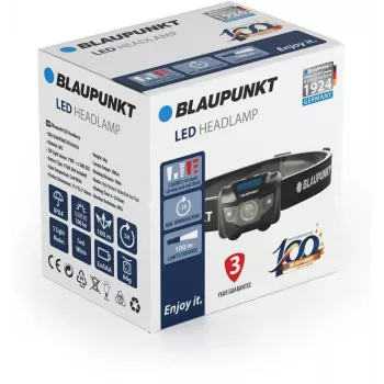 Blaupunkt BT-HL9023 LED-Stirnlampe, 100 lm (BLAUPUNKTBT-HL9023)