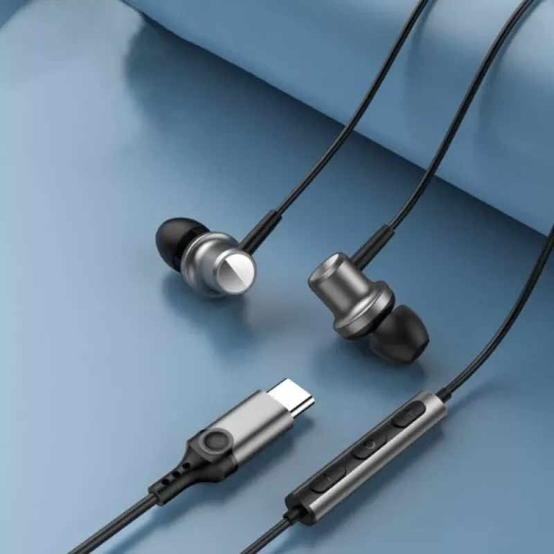 Beline In-Ear-Kopfhörer USB-C SK193 Schwarz