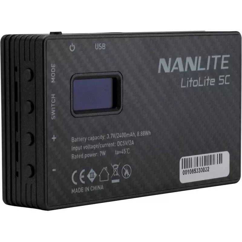 Nanlite Litolite 5C RGBWW Taschen-LED-Leuchte (15-2018)