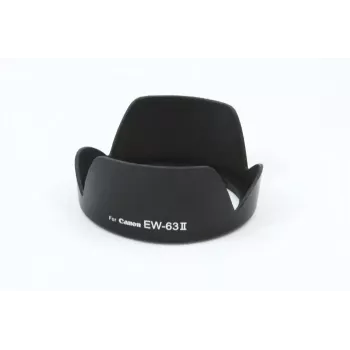 JJC Gegenlichtblende für Canon EW-63II, Bajonettanschluss, Blütenform, Schwarz