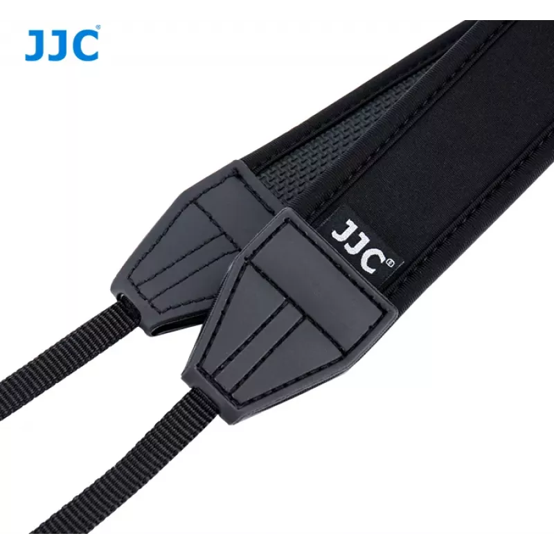 JJC Neopren-Nackengurt für Kamera, verstellbar, Schwarz