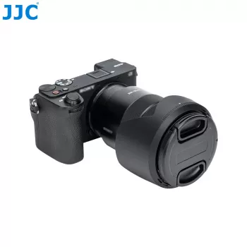 JJC Bajonett-Gegenlichtblende für Sony E PZ 18-105mm F4 G OSS (Ersatz für ALC-SH128)