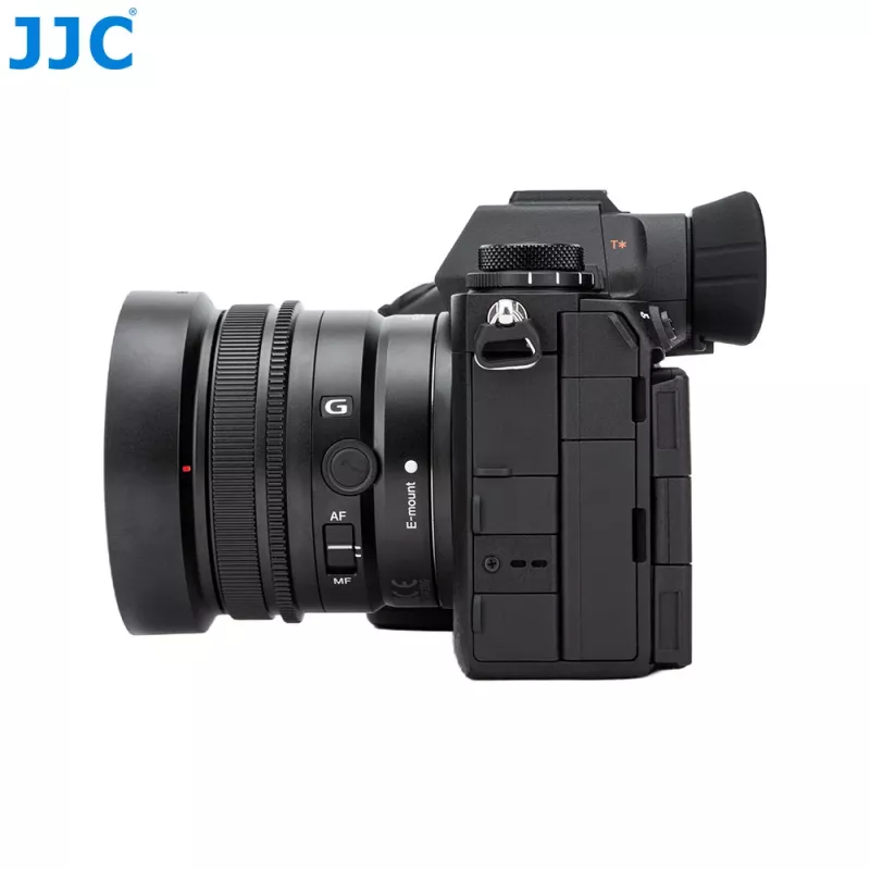 JJC ES-EP21 Ersatz-Augenmuschel für Sony Alpha Kameras – weiches Silikon, Schwarz