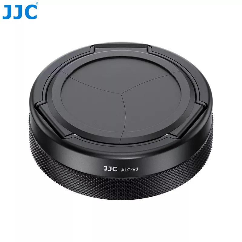 JJC ALC-V1 Automatische Objektivkappe für Canon PowerShot V1 - Schwarz