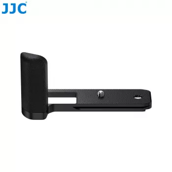 JJC HG-GFX100RF Schwarzer Metall-Handgriff für Fujifilm GFX100RF / GFX100S / GFX100 II mit Arca-Swiss-Platte