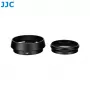JJC LH-JXHALF Gegenlichtblende mit 37 mm Filteradapterring für Fujifilm X Half, Schwarz