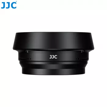 JJC LH-JXHALF Gegenlichtblende mit 37 mm Filteradapterring für Fujifilm X Half, Schwarz