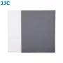 JJC GC Series 2-in-1 Fotografie-Kalibrierungskarten-Set – 18% Graukarte & Weißabgleichkarte, 20 x 25 cm, robustes Kunststoff, mit Trageband