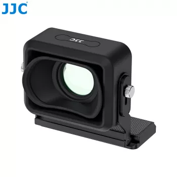 JJC LVF-BF 3x LCD-Sucherlupe für Sigma fp / fp L mit Arca-Swiss Schnellwechselplatte und Peak Design Capture Clip V3 Kompatibilität (Schwarz)