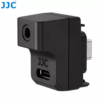 JJC Audio-Adapter für Insta360 Ace Pro 2 auf 3,5-mm-Mikrofon + Ladegerät / AD-ACEP2