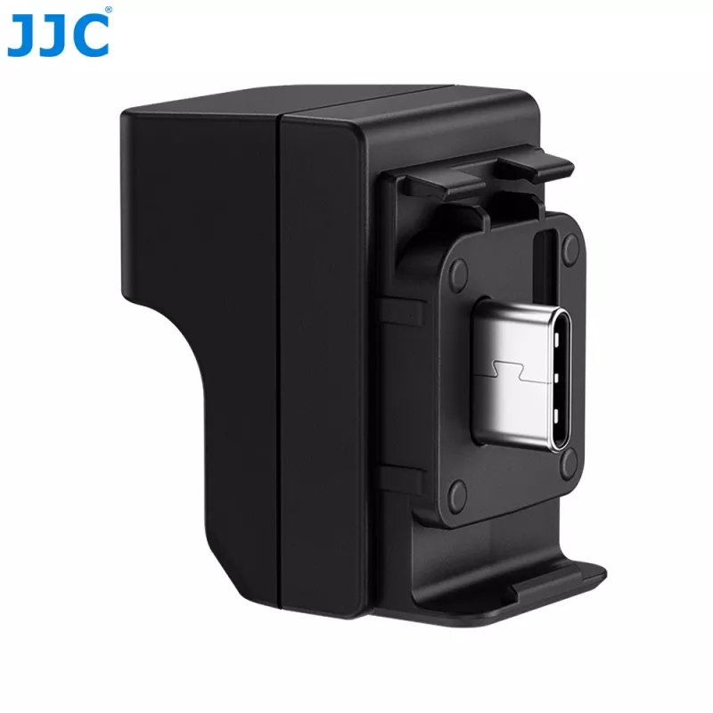 JJC Audio-Adapter für Insta360 Ace Pro 2 auf 3,5-mm-Mikrofon + Ladegerät / AD-ACEP2