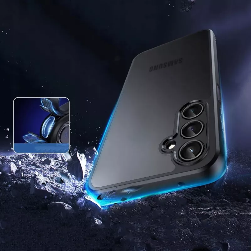 Tech-Protect Magmat Magnetic Case für Samsung Galaxy M35 5G – Matt Schwarz (TPU/PC, MagSafe-kompatibel)