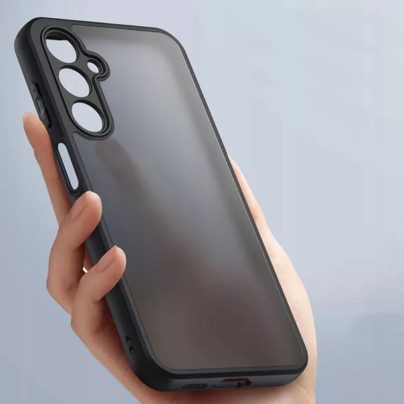Tech-Protect Magmat Magnetic Case für Samsung Galaxy M35 5G – Matt Schwarz (TPU/PC, MagSafe-kompatibel)
