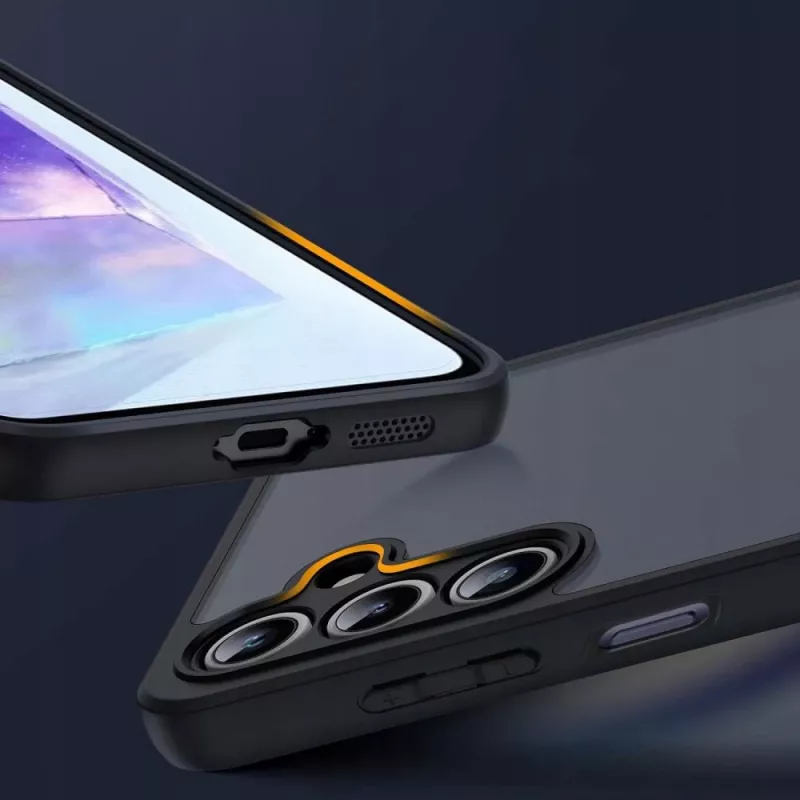 Tech-Protect Magmat Magnetic Case für Samsung Galaxy M35 5G – Matt Schwarz (TPU/PC, MagSafe-kompatibel)