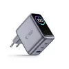 TECH-PROTECT PowerVision NC100W GaN 100W 3-Port USB-C PD & USB-A QC3.0 Wandladegerät - Dunkelgrau