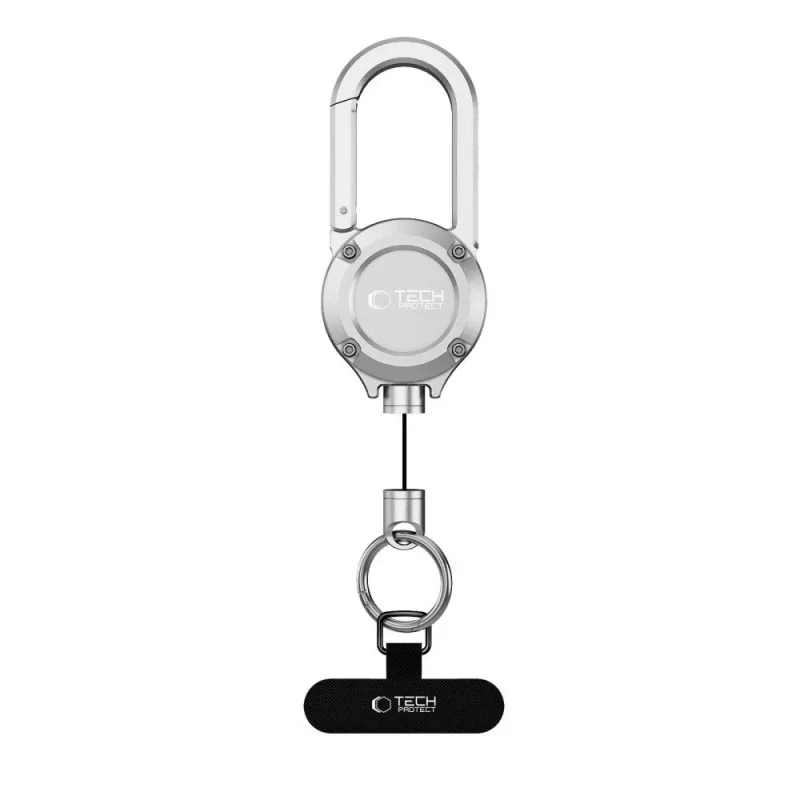 TECH-PROTECT ATH02 Urbanloop Diebstahlschutz-Halter für AirTag Silber