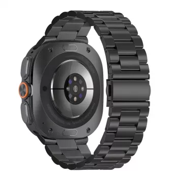 TECH-PROTECT Edelstahl-Armband für Samsung Galaxy Watch Ultra 1/2 47mm Schwarz