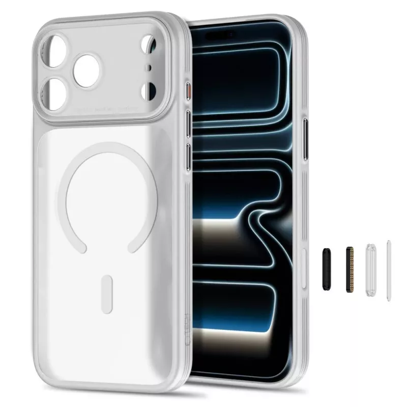 TECH-PROTECT MagPrime MagSafe-Hülle für iPhone 17 Pro Max / 18 Pro Max, Mattgrau