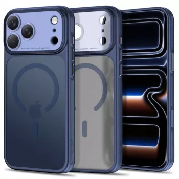 TECH-PROTECT MagPrime MagSafe-Hülle für iPhone 17 Pro / 18 Pro, Matt Dunkelblau