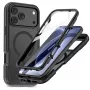Tech-Protect Defense MagSafe Hülle für iPhone 17 Pro Max / 18 Pro Max, Matt Schwarz