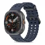 Tech-Protect Iconband Pro Silikon Armband für Samsung Galaxy Watch Ultra 1/2 47mm Blau