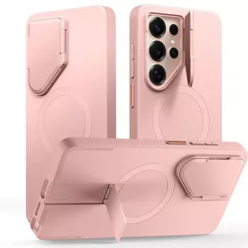TECH-PROTECT Kevlar Aura MagSafe-Hülle für Samsung Galaxy S26 Ultra - Pink