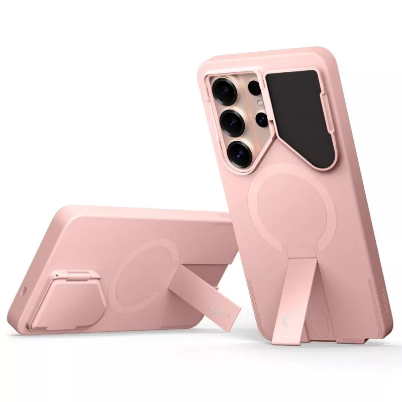 TECH-PROTECT Kevlar Aura MagSafe-Hülle für Samsung Galaxy S26 Ultra - Pink