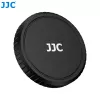 JJC LRR-OA6K2 Objektivdeckel & Dekoring-Set für DJI Osmo Action 6 (schwarzer Deckel, rote & blaue Ringe)