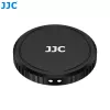 JJC LRR-OA6K2 Objektivdeckel & Dekoring-Set für DJI Osmo Action 6 (schwarzer Deckel, rote & blaue Ringe)