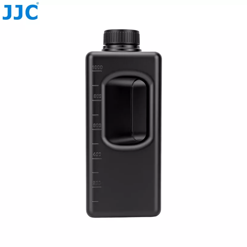 JJC 3er-Pack 1L HDPE Chemikalien-Aufbewahrungsflaschen für Dunkelkammer-Fotografie