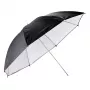 Godox UB-004 84 cm konvertierbarer Studio-Regenschirm Schwarz/Weiß