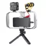 Godox VK1-UC Vlogging-Kit mit USB-C-Mikrofon, LED-Licht und Stativ für Smartphones