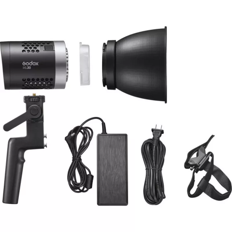 Godox ML30 30W COB LED Monolight Tageslicht 5600K CRI 96+ TLCI 97+ mit Bluetooth-App-Steuerung