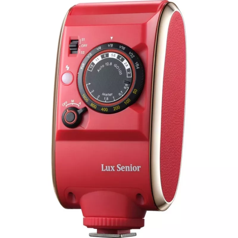 Godox Lux Senior Retro-Kamerablitz Rot