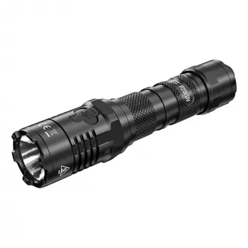 Nitecore NT-P20I-UV Taktische Taschenlampe mit UV-Licht, 1800 Lumen, USB-C wiederaufladbar, IP68, Schwarz
