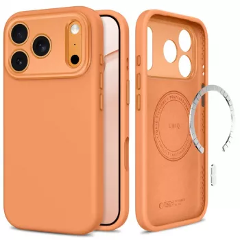 TECH-PROTECT UNIQ MagSafe CC Hülle für iPhone 17 Pro Max / 18 Pro Max - Cosmic Orange