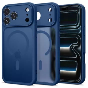 Tech-Protect Basicmag MagSafe-Hülle für iPhone 17 Pro Max / 18 Pro Max - Matt Dunkelblau