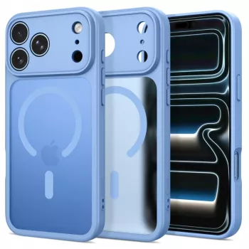 Tech-Protect BasicMag MagSafe Hülle für iPhone 17 Pro Max / 18 Pro Max, Matt Hellblau