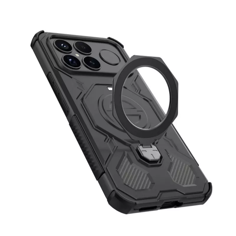 TECH-PROTECT TacticStand MagSafe-Hülle für Xiaomi Poco F8 Ultra - Schwarz