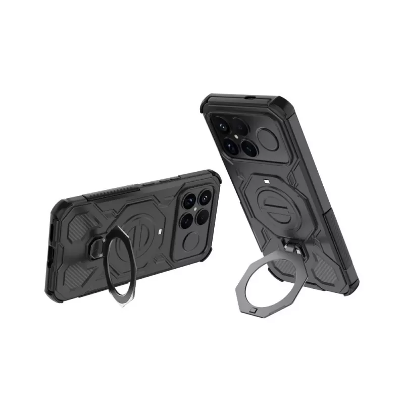 TECH-PROTECT TacticStand MagSafe-Hülle für Xiaomi Poco F8 Ultra - Schwarz